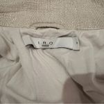 IRO RTR ‎ Ilija Wide Short Sleeve Snap Oversized Knit Metallic Jacket in Ecru 38 Photo 6