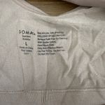 Soma  Seamless Bralette Size L Light Pink Comfort Stretch Wireless Everyday Photo 2