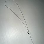 Boutique Moon & Star Necklace Silver Photo 1