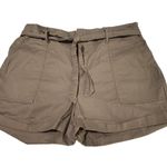 Vanilla Star Jeans Vanilla Star Khaki Shorts Belted High Waist Casual Cuffed Size 13 Photo 0