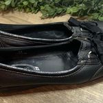 Tod's Black Patent Leather And Suede Lace up Loafers Size 38 Photo 5
