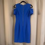 Tommy Hilfiger Women’s Blue Off-Shoulder Dress Photo 1