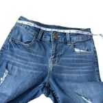 Maurice's distressed skinny jeans with plaid accents XS Photo 7