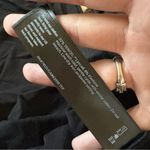 Eileen Fisher  Stretch Jersey Knit Wide Leg Pant In Black Size Medium Petite Photo 5