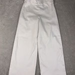 frame denim Frame Jetset Wide Leg Crop Jeans Womens Size 2 White Palazzo Stretch Denim Photo 0