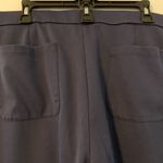 Isaac Mizrahi  Wide Leg Navy Blue Ponte Knit Pant Size XLT NWOT Photo 2
