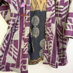 Handmade Jacket Art to Wear Top Womens OS Purple Reversible Patchwork Embroider Size undefined Photo 3