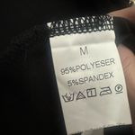 Cropped Open Front Nautical Button Blazer Size Medium Preppy Black Photo 2