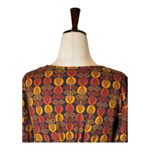 Patagonia  Dress Women Medium Orange Bijou Dot Bengal‎ Margot Mini Athleisure Photo 4