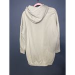 Guess  Mint Green Embroidered Hoodie Women's Size Small Oversized Cozy Sweatshirt Photo 1