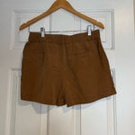 Loft Ann Taylor 100% Lyocell Pull On Brown Women's Shorts Photo 2