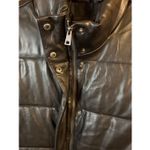 Levi's LEVI Strauss Women’s Black Faux Leather Puffer Vest NWT Size XXL (6269) Photo 3