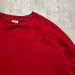 Russell Vintage Oversized Crewneck Sweatshirt Red Photo 1