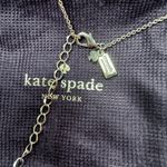 Kate Spade  Gold Plated Necklace “Spot the Spade” Photo 2