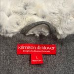 Krimson Klover ‘Katia plush fleece zip front jacket L Gray Size L Photo 9