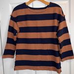 Madewell Luxe Long Sleeve Striped Top Photo 1