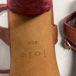 Joie ‎ Calan Women’s Open Toe Raffia Cone Shaped Heels Russet Brown Size 6.5 NEW Photo 3