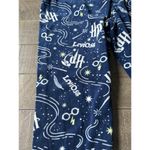 Harry Potter  Women's Blue White Leviosa Fleece Pajama Set size small Photo 10