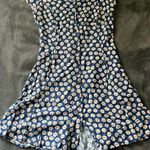 Band of Gypsies Navy Blue Flower Dress Photo 0