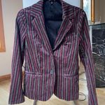 Free People Striped Fitted Blazer Photo 0