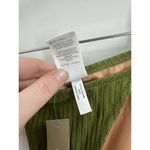 J.Crew Green NEW Curved Waist Widerib Cheeky String Bikini Bottom Small Beach Photo 5