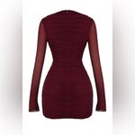 House Of CB LUCINDA MULBERRY CUTOUT MINI DRESS, Size Large, $239 Photo 8
