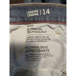 Tommy Hilfiger Jeans Women Sz 14 Aaliyah Slimming Stretch Mid Rise Pocket Logo Photo 6