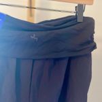 Joy Lab Black Mid Rise Foldover Waist Athletic Shorts Medium Photo 4