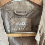 Sebby Collection Classic Tan Pea Coat Photo 2