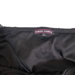 Almost Famous  Black Lace Long Sleeved Crop Top XL Sweetheart Neckline Witchy Photo 2