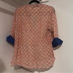 Roller Rabbit  Orange Blouse Photo 1
