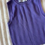 ZARA  Lavender Knit Top Photo 1