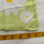 Green daisy floral print bandana 0607 Photo 2
