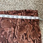 EXPRESS NWOT Brown Tan Snakeskin Drawstring Pullon Joggers Pants Casual XL XXL Photo 7