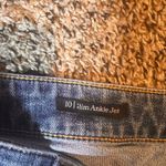 Talbots Womens Size 10 Slim Ankle Jeans Blue Denim Photo 3