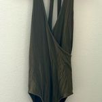 Abercrombie & Fitch Ribbed Tanktop Bodysuit | Size Medium Photo 0