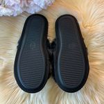 Victoria's Secret Victoria’s Secret Criss Cross Grey Animal Print Slipper Photo 4