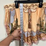 Farm Rio NWT  Womens Silky Shorts Yellow/Multi Size XLBanana Royalty Kalendoscope Photo 2