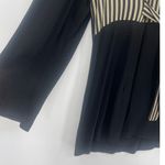 Vtg Marnie West Stripe Whimsigoth Jacket Sz L Stripe Stevie Nicks Witchy Boho 80 Black Size L Photo 10