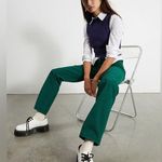 PacSun Green Corduroy Dad Jeans 28 Photo 2