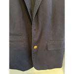 Banana Republic  Blazer Classic Blue Two Button Stretch Dress Jacket Womens 6‎ Photo 7