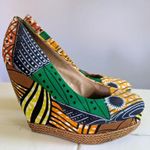 ALDO Geometric Wedge Heels – Size 38 (US 7.5–8) Photo 1