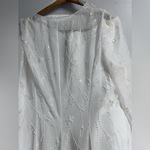 Michaelangelo David's Bridal  5161 wedding white beaded dress gown Photo 2