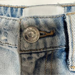 Current/Elliott Current Elliott 5 Pocket Frayed Hem Denim Mini Skirt Size 26 Photo 2