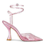 Stuart Weitzman  Glam x Curve 100 Wrap Pump in Light Pink/Cotton Candy Photo 0