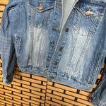 Pistola  Distressed Denim Jacket Size Large Photo 3