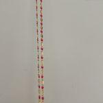 Adorable Dainty Y Necklace Pink Photo 6