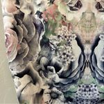 Ripe a pea in the pod maternity floral off the shoulder dress size medium White Photo 14