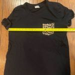 PINK - Victoria's Secret Victorias Secret Pink Shirt Women Medium Black Short Sleeve Pullover Casual Photo 4