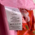 ByTimo Floral Orange Kimono Sz Medium Size L Photo 4